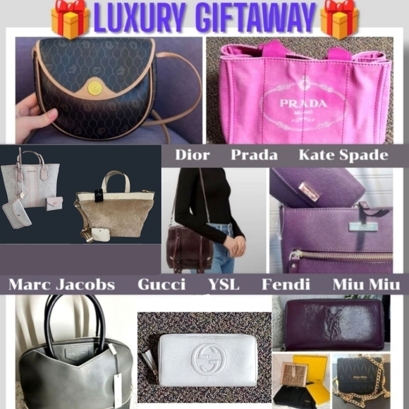 Handbags - 🎁BIN & GET ENTRY 4 LUX BUYERS APPRECIATION 🎁 YSL, GUCCI, DIOR, PRADA, & MORE
